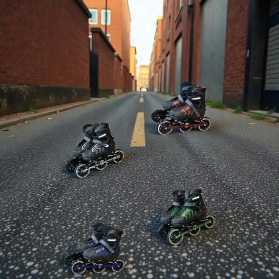 صورة سكوتر خط بأربع عجلات